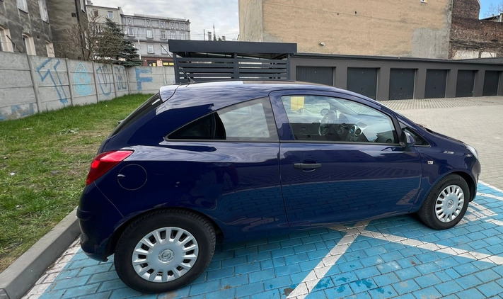 Opel Corsa cena 16500 przebieg: 102730, rok produkcji 2013 z Chorzów małe 121